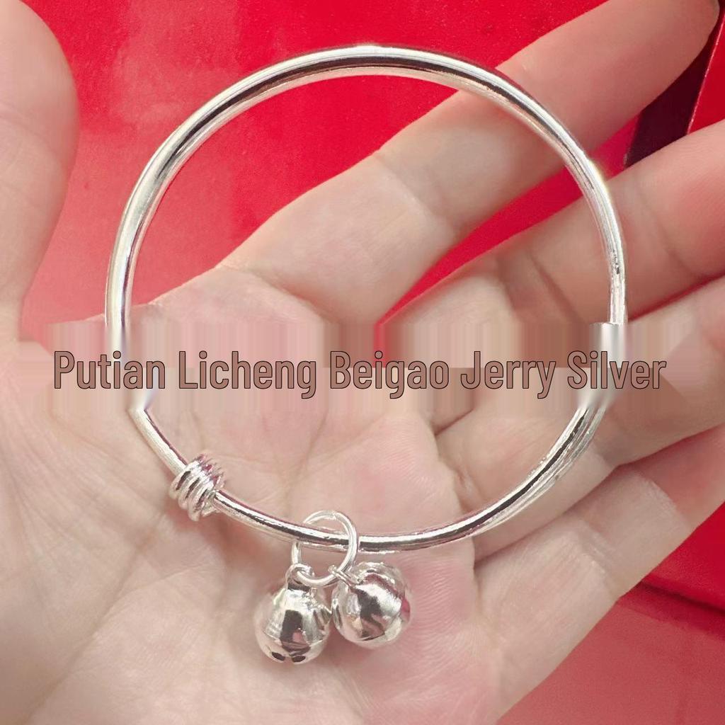 Bransoletka z gwiazdkami posrebrzana na Walentynki dla kobiet - Modny prezent w stylu Douyin dla przyjaciółki