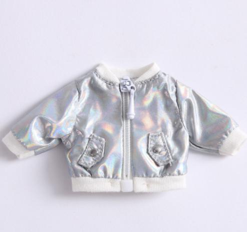 Ob11 Baby Accessories Clothes For Baby Laser Bar Sets T-Shirts Jackets And Jeans Furniture For Dolls 1/12 Cool Anime Perfect Toys