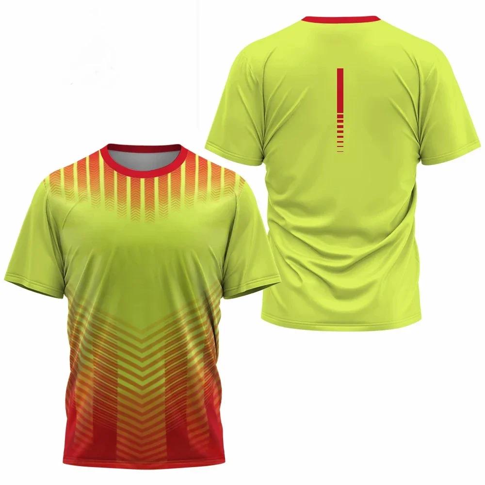 Popular Fitness Running T-shirt Men's Summer Quick Drying Breathable Short Sleeved Round Neck Top Outdoor Casual Sports Pullover