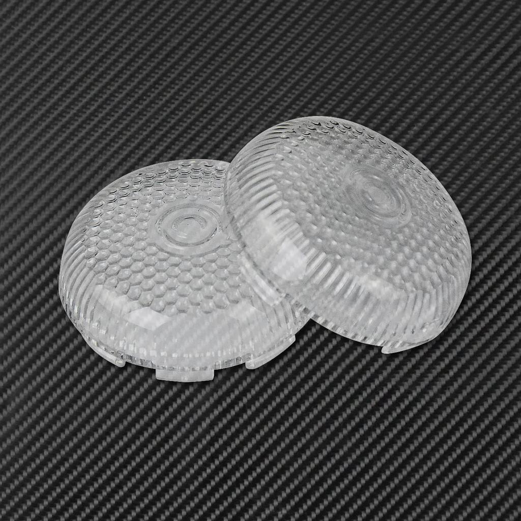 Motorcycle Bullet Turn Signal Light Lens Cover Fit For Harley Touring Road King Electra Glide Road Glide Street Glide Sportster Softail 2000-2025