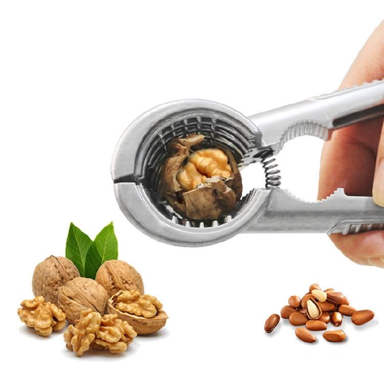 Aluminum Alloy Nuts Crack Nut Kitchen Nut Sheller Crack Plier Walnut Opener