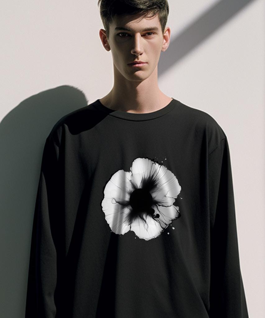 OHP Ohp Petal Basic Long Sleeve T-Shirt