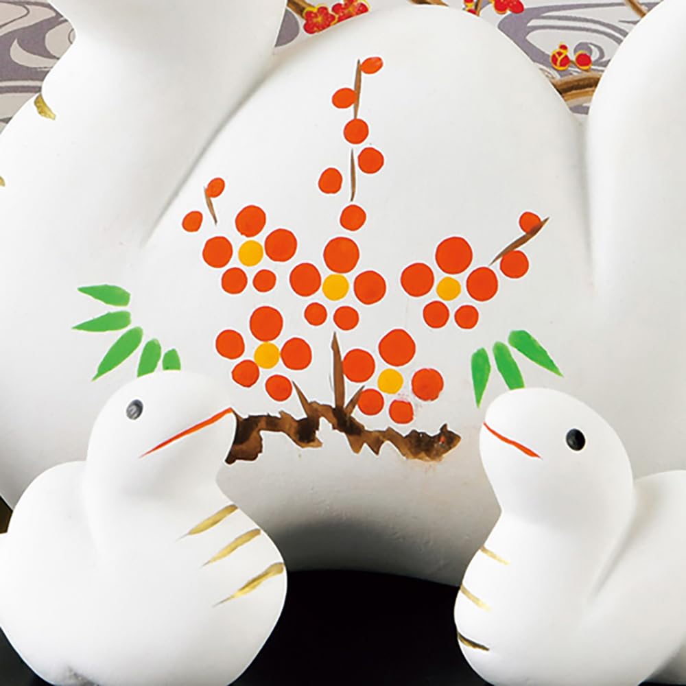 Akiho 2025 Zodiak Tecknet Ormens År Orm Lycka Röd Plommon Fuku Orm Förälder och Barn