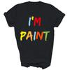 I Heart Love To Finger Paint Im Paint Cute Couple Shirt Gift Unisex T-Shirt