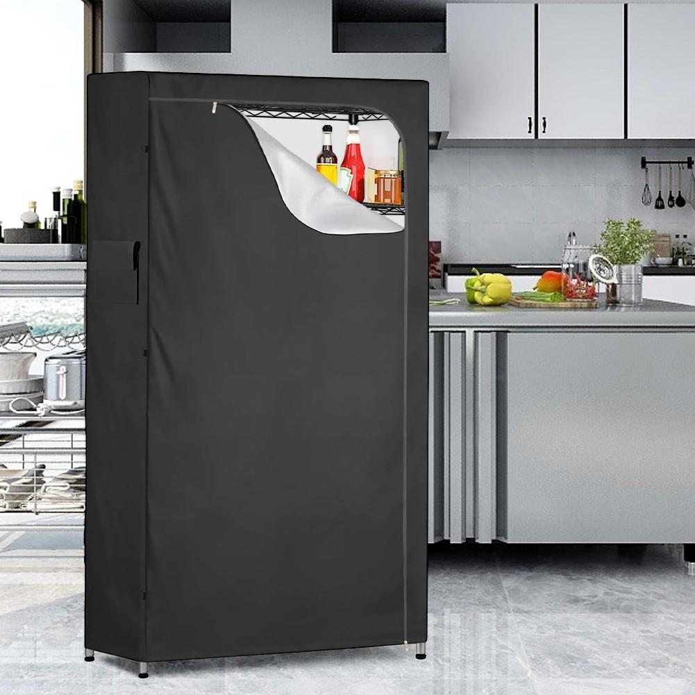 Heavy Duty Shelf Cover Wire Shelf Cover Dual Side Storage Bags