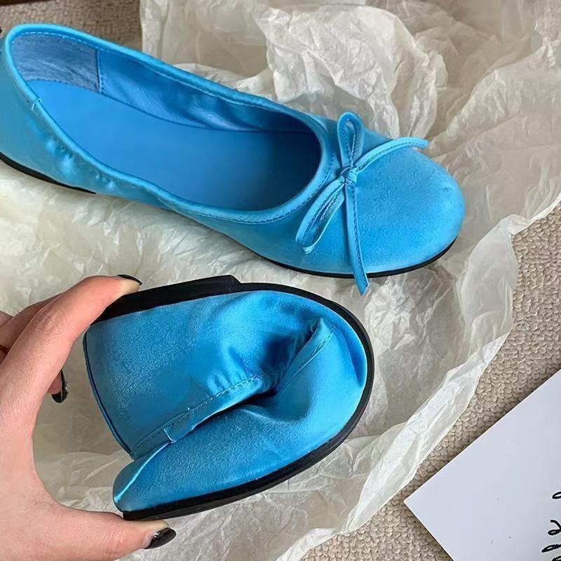 Ballet Flats Shoes Woman's Sandals Bow Loafers Shoes Women Summer 2025 New Elegant Fashion Sneakers Casual Sandalias De Mujer