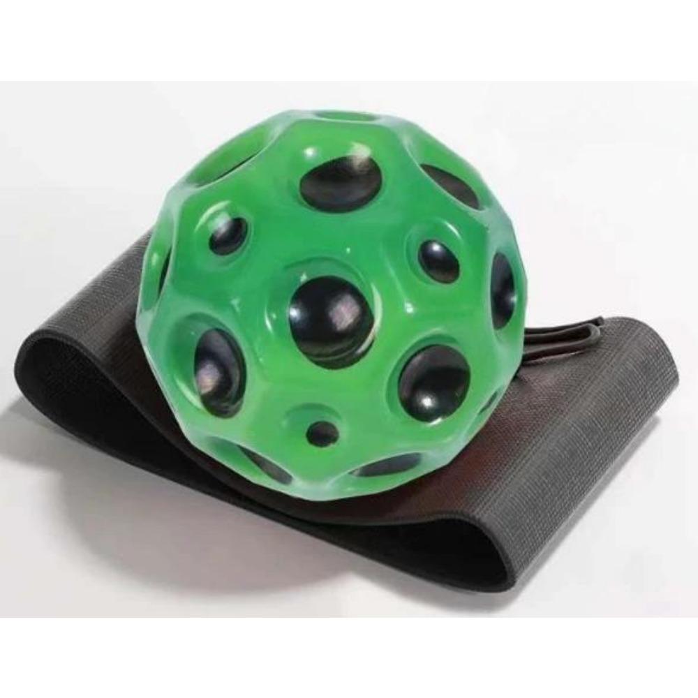 Hoge Elastische Decompressie Maansteen Bal met Stuiter Touw voor Kinderen en Ouderen Leuk Stress Verlichting Buiten Fitness Speelgoed