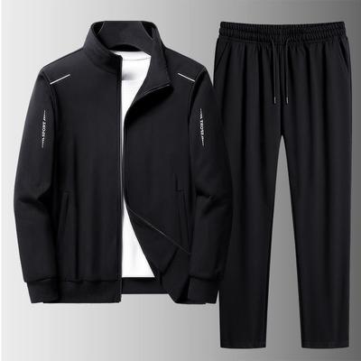 Men Sportswear Set Tracksuits Two Pieces Sets Homme Clothes Hoodies+Pants Suit Male Streetswear Hoodie Jackets Plus Size