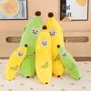 Apan Ansikte Banan Plyschkudde - Söt Banandocka Gåva