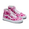 Vans Sk8-Hi Tapered Tie Dye Hearts Unisex Sneakers Pink Fuchsia VN0A5KRUVDH