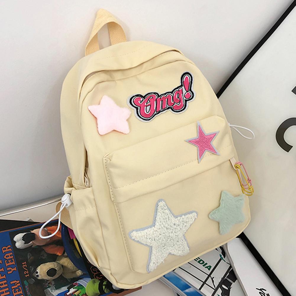 Mochila universitaria de moda para mujer, con correa ajustable y