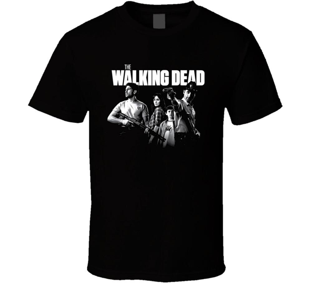 The Walking Dead Tv Show Zombies T Shirt Mens Womens Tees Top L