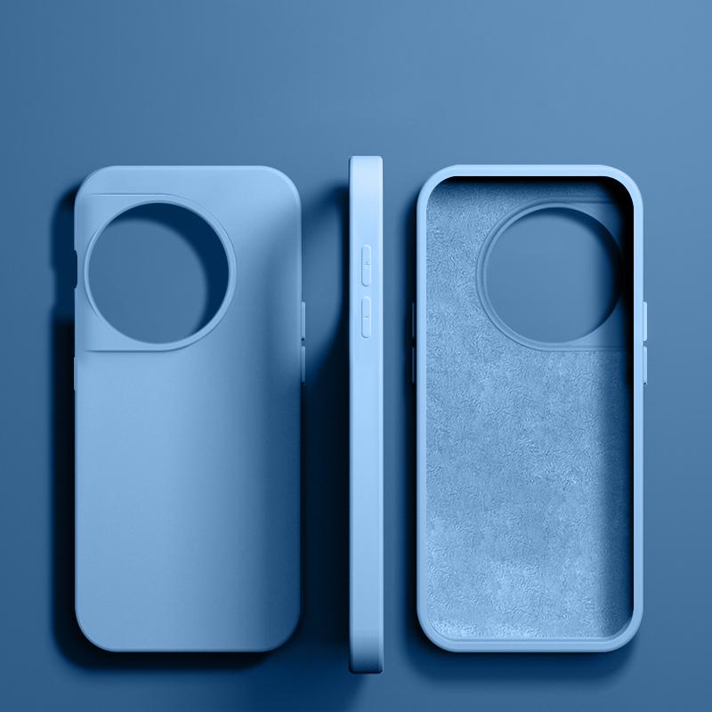 

Розкішний Оригінальний Чохол з Рідкого Силікону Для Телефонів Oneplus 11 10 Pro One plus 1+ 10 Pro 11 Ударостійкий М який Чохол Аксесуари For Oneplus 10 Pro світло-синій колір