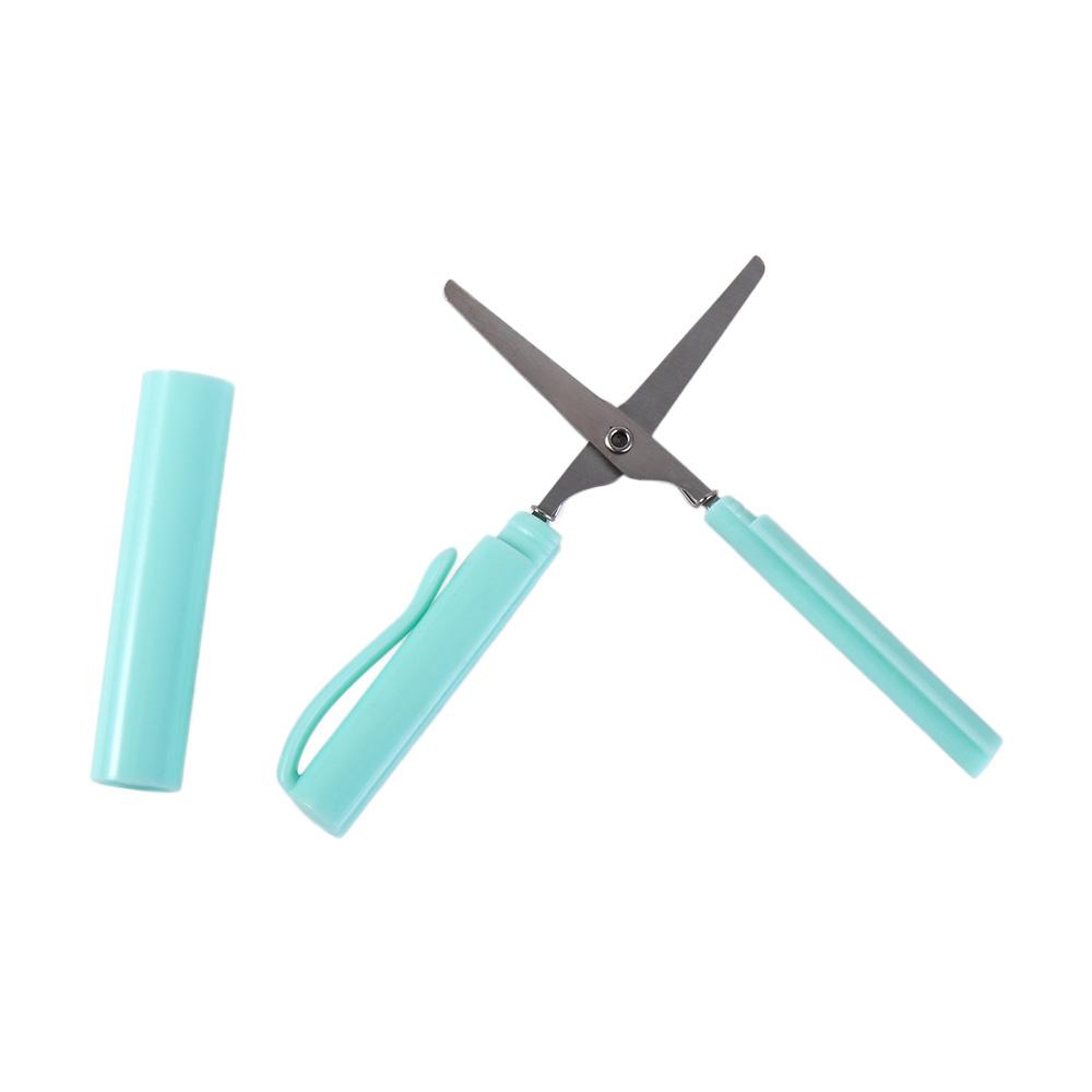 Paper-Cutting Handwork Art Tools Safe Folding Scissor Handcraft Scissor Pen Shape Scissor