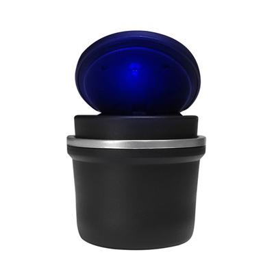 Portarifiuti per auto Porta led automatico Luce a led blu Gomma antiscivolo