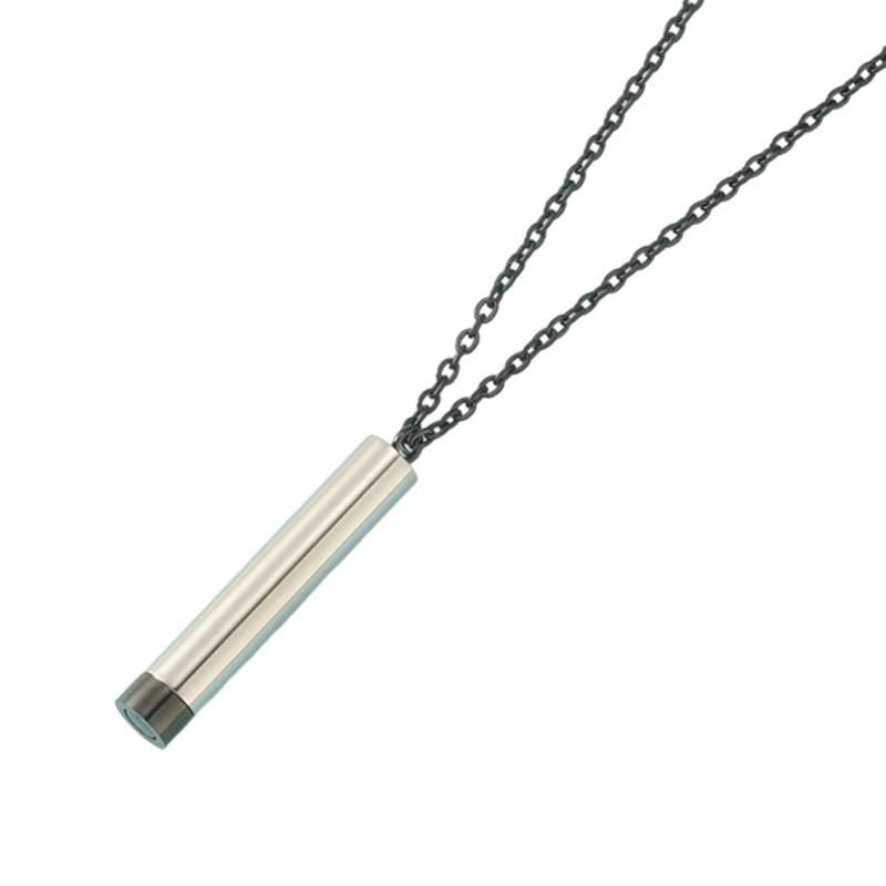 Multipurpose Memory Pendant Sturdy Stainless Steel Necklace Jewelry Accessory for Ashes and Special Messages Adults