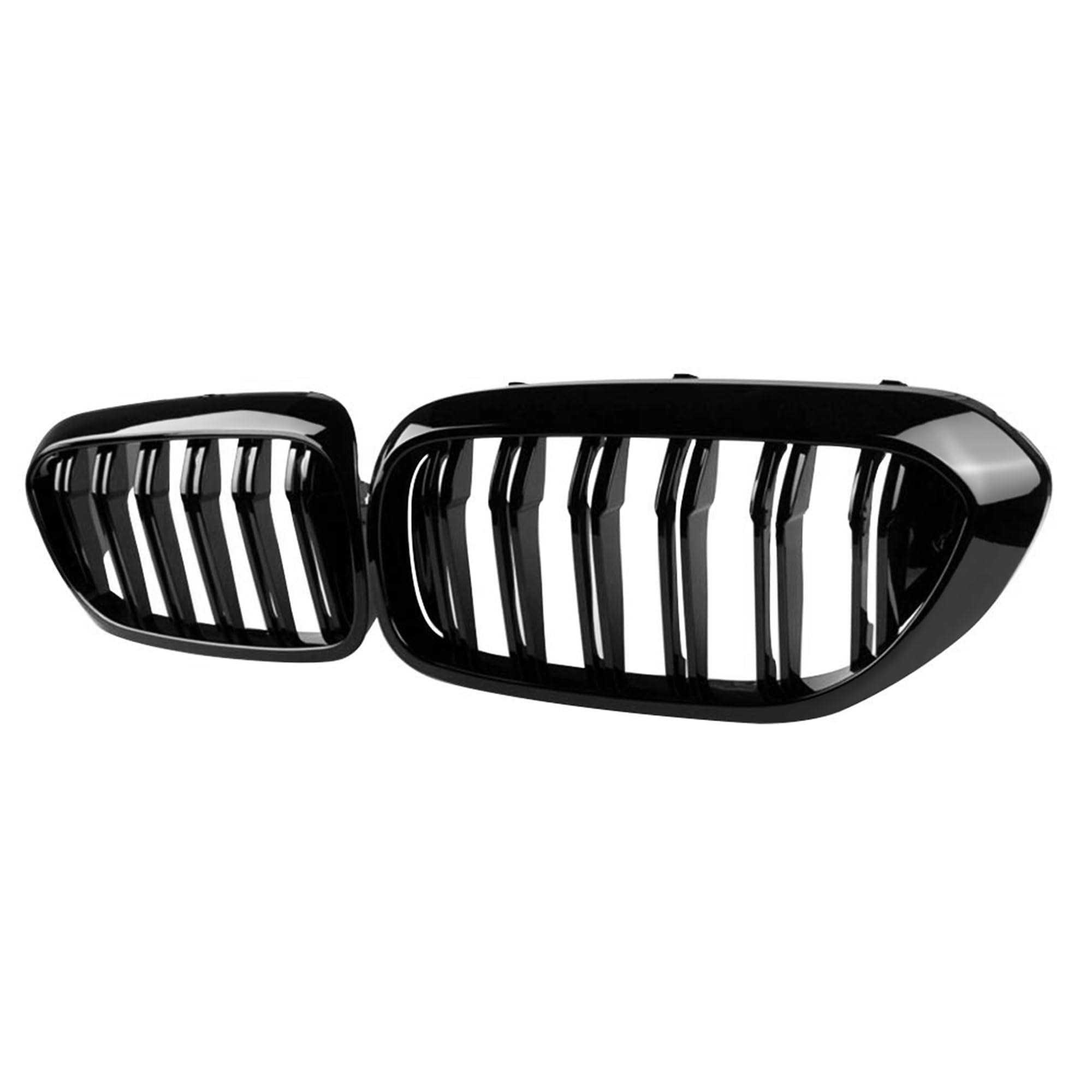 

Zealhot Front Kidney Compatible with BMW 5 Series 550i Black Kidney Grille Grille, G30, G31, G38, 525i, 530i, 540i, (2018-2020), (Glossy (Double))
