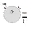 Intelligent Vacuum Cleaner Sweeping Robot One-Button Start Low-Noise Silent Operation Sweeper Mini Slim Body Deep Cleaning for Household One-button