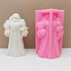 Lovely Designs Sturdy Silicone Mold for Candle and Soap Crafting Portable for Christmas Handmade Gifts and Ornaments