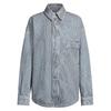 Hugo Mens Pinstripe Relaxed Fit Shirt