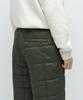 MUSINSA STANDARD Square Quilted Regular Fit Padded Pants [Khaki]