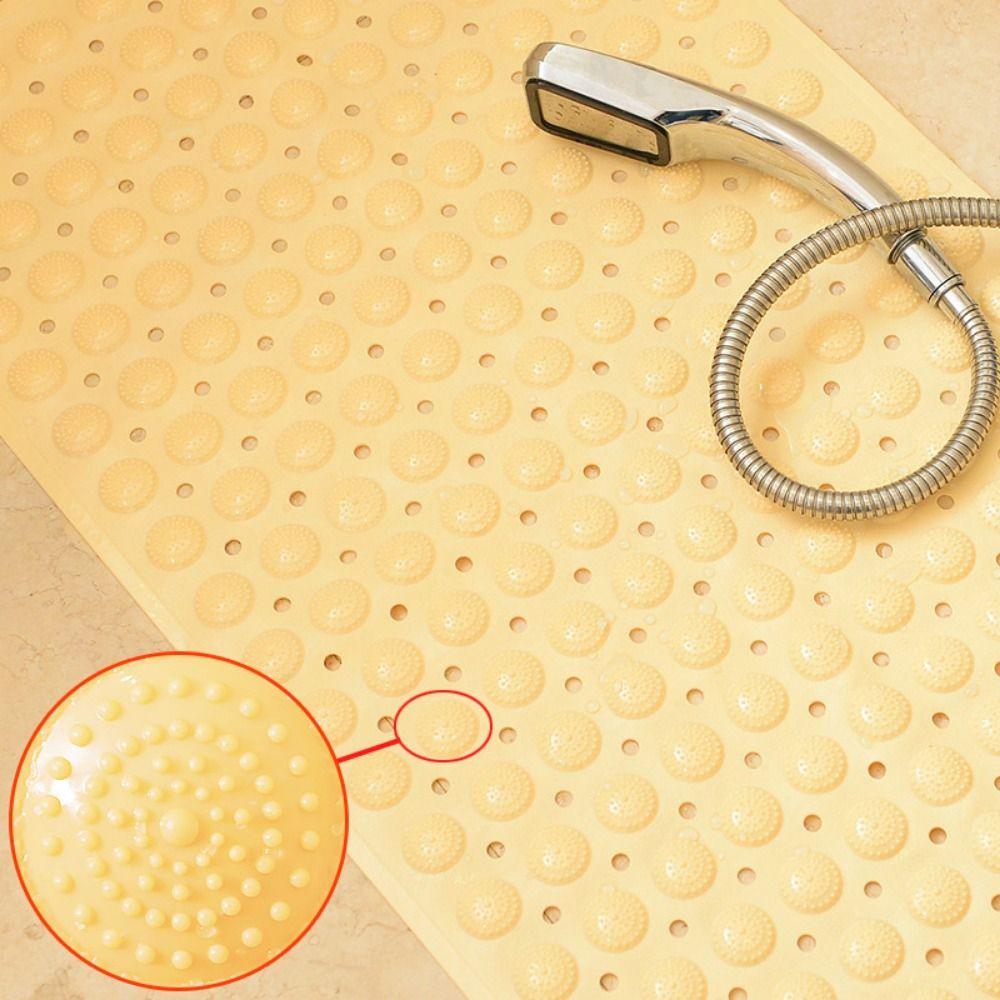 S/M/L Foot Mmassage Pad Non-Slip Massage Shower Pad Floor Mats Water Barrier Mat Elder