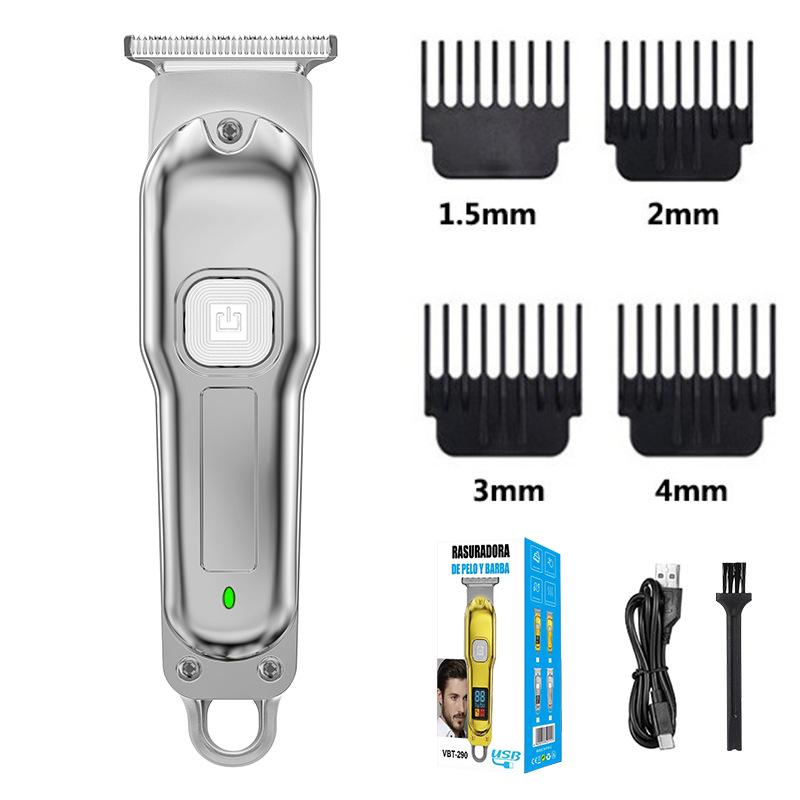 T9 Bald Electric Hair Clipper - Professional Rechargeable Engraving & Oil Head Shaver