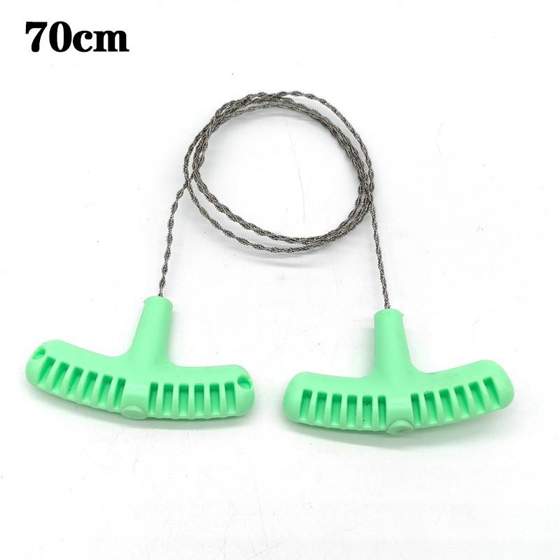 Hand Operated Wire Saw Chain Saw Rope Saw Wire Saw Rescue Saw Wilderness Survival Cable Saw Equipment Outdoor Survival Supplies