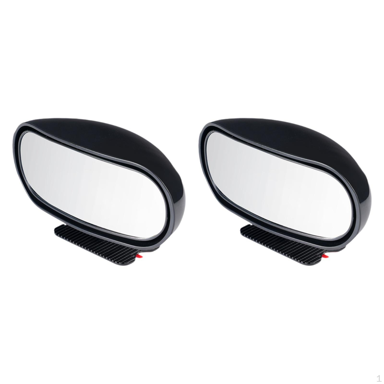 

Автомобильное зеркало для слепых зон, вращающееся на 360°, универсальные автомобильные аксессуары, широкоугольный задний ход, вспомогательное 2pcs