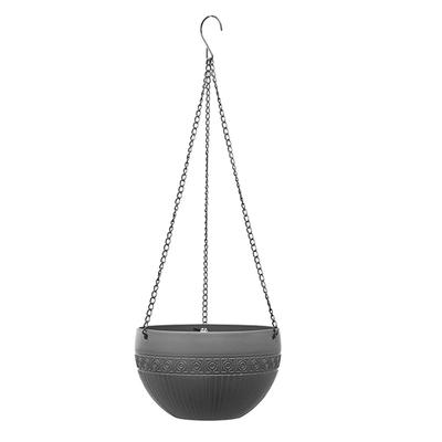 2pcs Plastic Indoor And Outdoor Self-Watering Flower Pot For Easy Maintenance Hanging Flower Pots