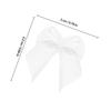 100 Stück Satinband-Schleifen Kleine Blumige Haaraccessoires Handgemacht Premium Bastel-Ornamente für Kindergeburtstage Babypartys Weihnachten