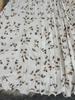 European & South African Cross-border 3D Floral Pleated A-line Midi Skirt for Women
