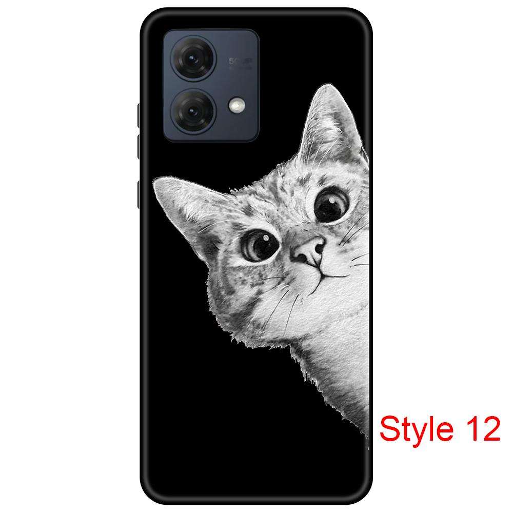 For Motorola Moto G84 Case Pretty Girl TPU Soft Silicone Cover Phone Cases for MotoG84 Protector Bumper Coque