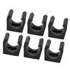 6 Stück Kunststoff Billard Pool Einzelhalter Mini Ruten Organizer Träger Zubehör