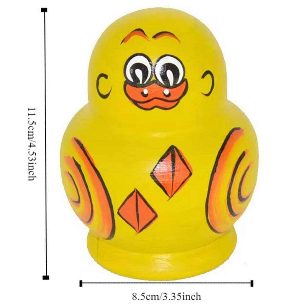 10 Layer Nesting Dolls Wooden Stacking Dolls Decorations Matryoshka Doll Toys  Decor Crafts