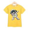 Children Summer Tops Astronaut Cartoon Fashion T-shirt Baby Boys Short Sleeves Shirt Clothing Shirt