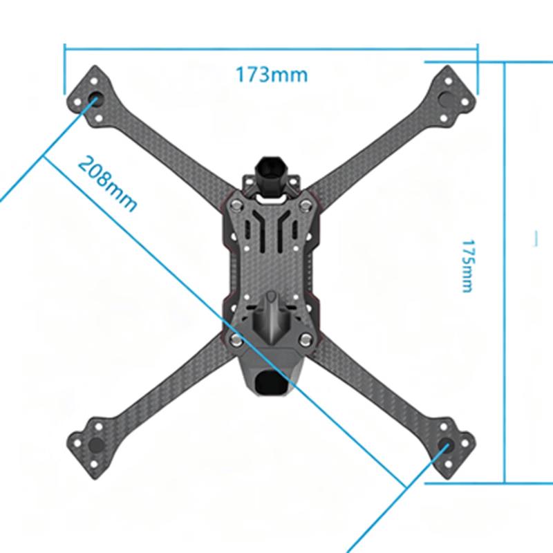 Miao Ying Che Ge Pu Racer 5-inch HDZero FPV Racing Drone Frame