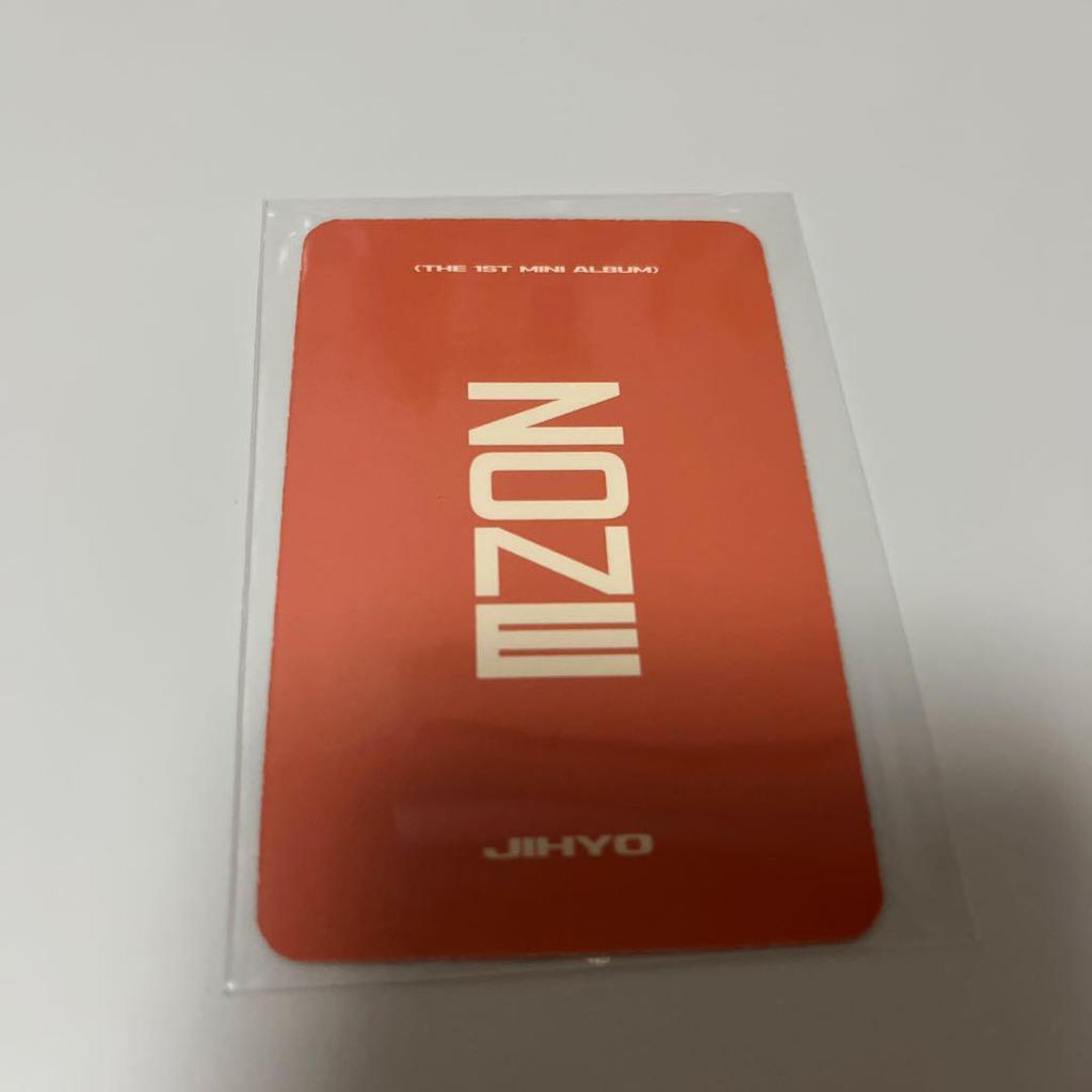 [USED] JIHYO ZONE Store Bonus Trading Card SOUNDWAVE Jihyo