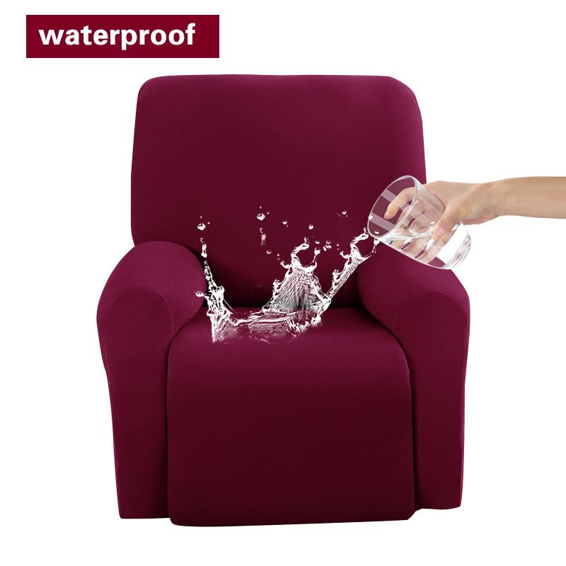 Water-Repellent Split Recliner Chair Cover Elastic Armchair Cover Single/Loveseat/ Sofa Non-Slip Sofa Covers For Living Room