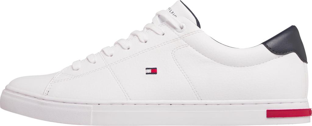 Sneakers Tommy Hilfiger Essential Leather Detail Vulc FM0FM04047 White