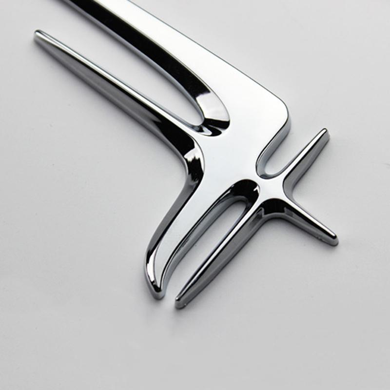 For Mercedes Benz AMG W204 W205 W203 W211 W201 W126 140 W168 W210 W108 W124 3D Metal Car Stickers Auto Emblem Decal Accessories