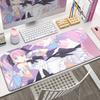 Hololive Anime Kawaii Girl Himemori Luna Mouse Pad Large Laptop Keyboard Mat Non-slip Rubber Base Office Mouse Mats XXL Desk Rug