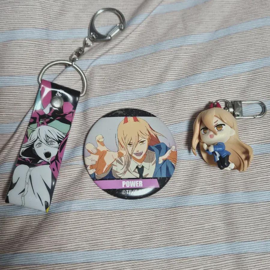 

Брелок для ключей Chainsaw Man Power Can Badge