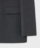 Nonblank Semi-Oversized Fit Blazer_Charcoal Grey