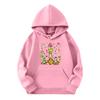 Child Fashion Lightweight Long Sleeve Pullover With Pockets  Print Hoodie
