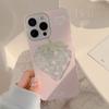 Strawberry Pulverized Flowers Suitable for Apple 17promax Mobile Phone Case 15 Fresh Sweet Iphone14 Glitter Powder 11 Pendant