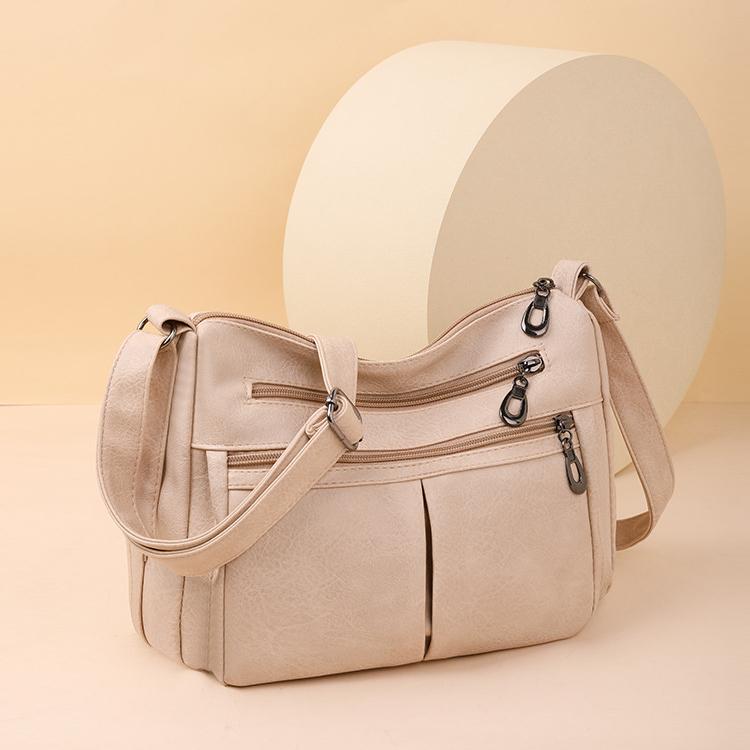 Large Capacity Women's Bag Single Shoulder Bag New Minimalist Multi Compartment Women's Bag Crossbody Bag