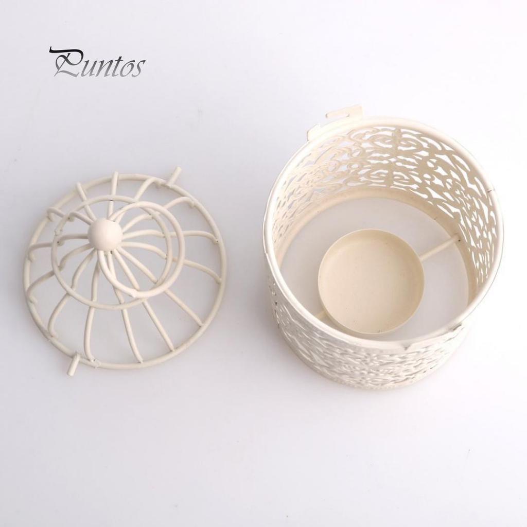 Home Shopping Metall-Teelichthalter, hängende Laternen, Vogelkäfig-Kerzenständer, Heimdekoration