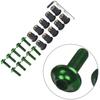 Replacement Windshield Nut Parts Anodized Aluminum Accessories Motorcycle Rubber