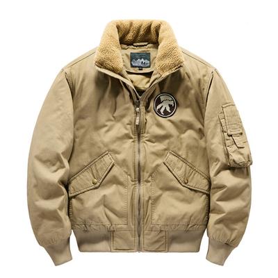 Winter Men 'S Cotton -Padded Jacket Plus Size Quilted Jacket Winter Flight Jacket Windproof Keep Warm Coat